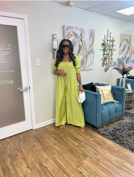 Green Goddess Jumpsuit