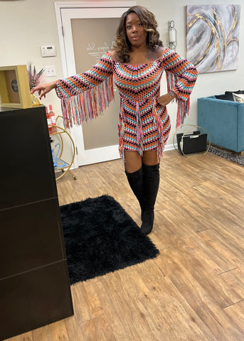 Back in the Day Sweater Dress